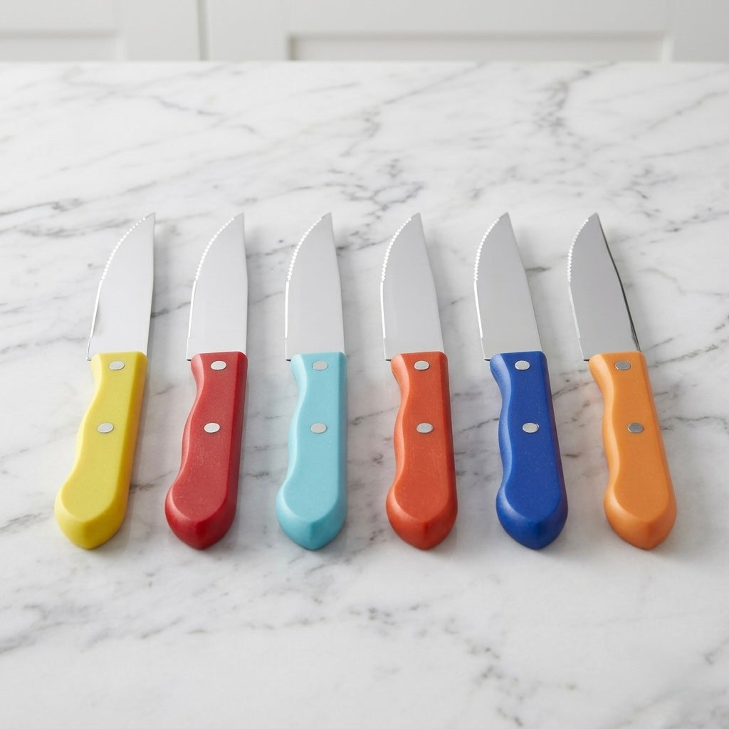 Colorful Steak Knives(set of 6)