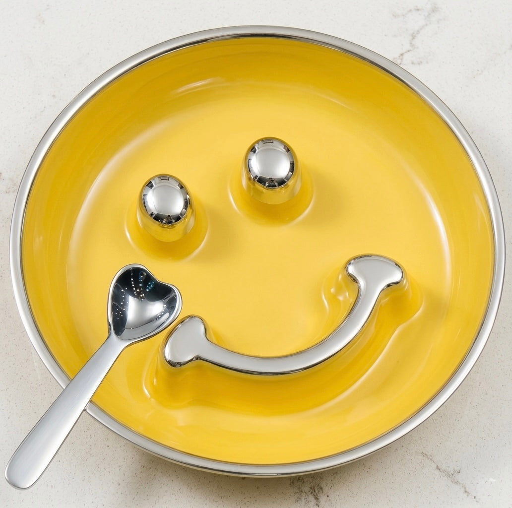 Lil Smile Bowl With Heart Spoon