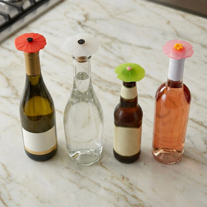 Charles Viancin Floral Silicone Bottle Stopper