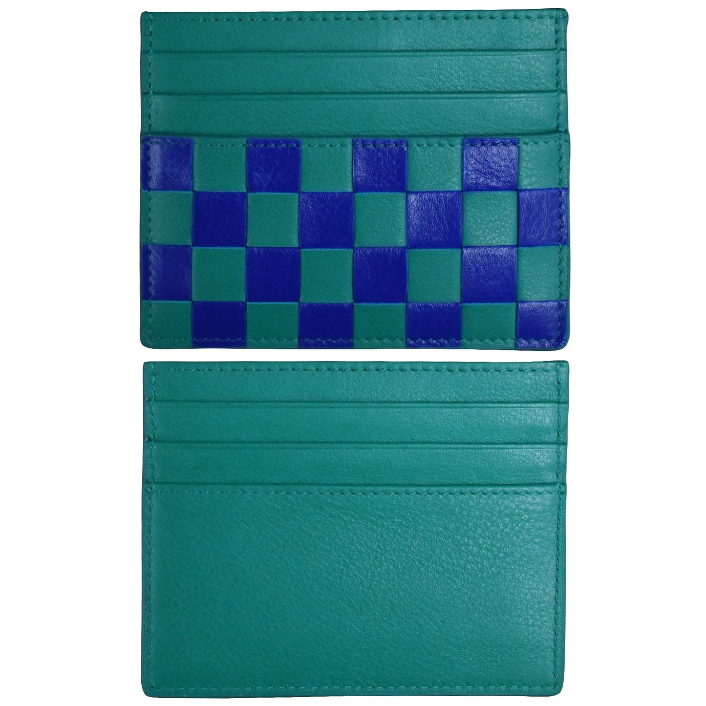 CHECKERBOARD CARD CASE