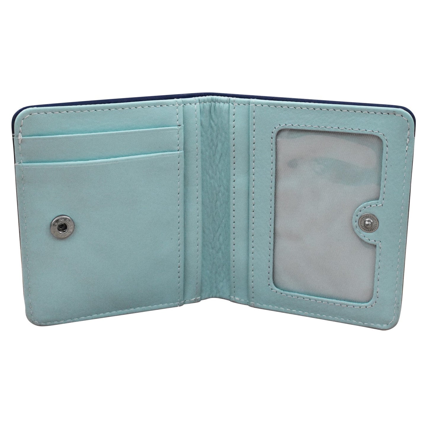 Bi-fold Mini Wallet Two Tone