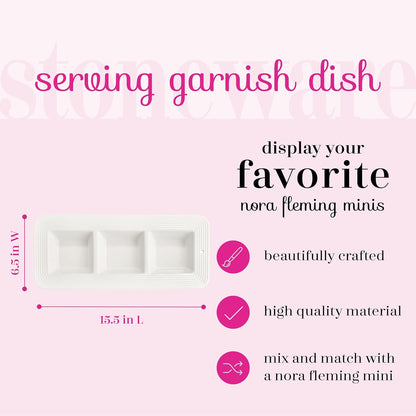 Nora Fleming Garnish Dish