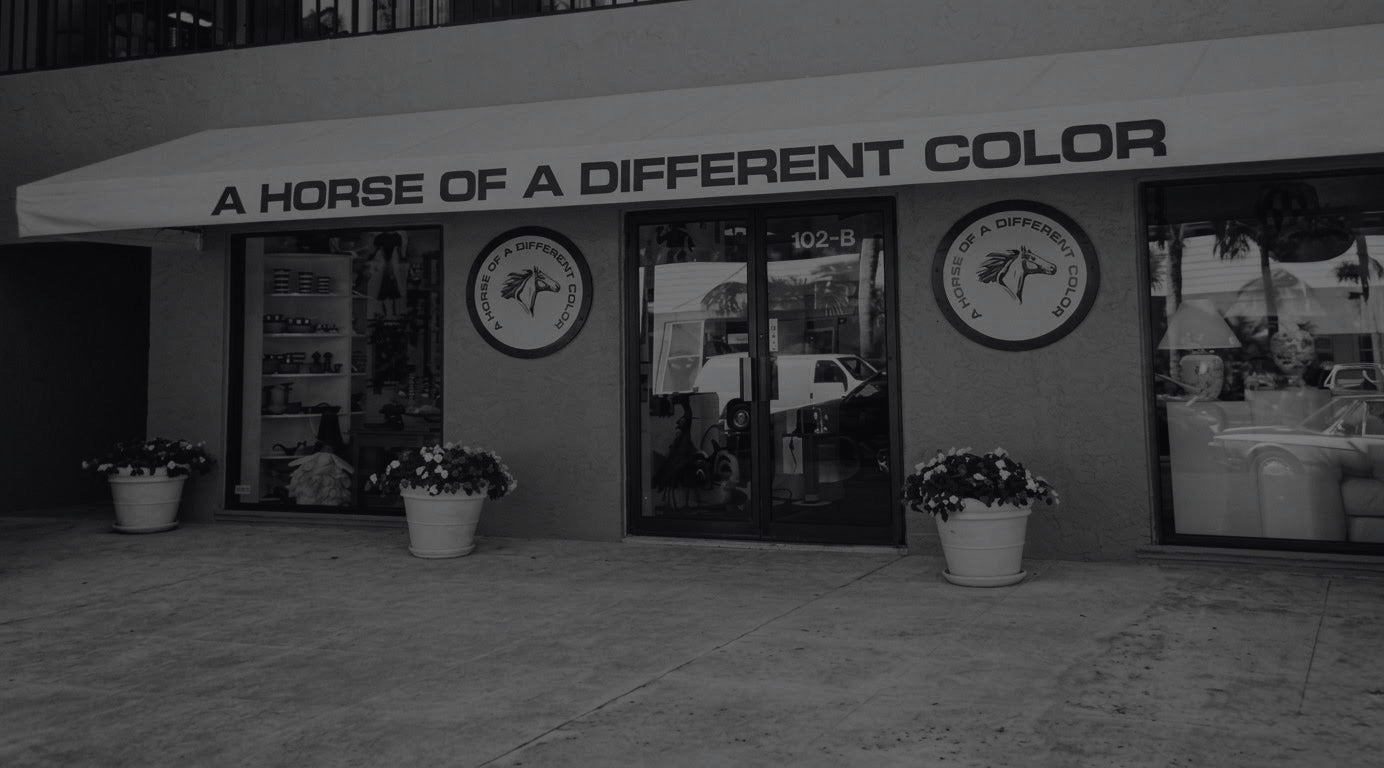 A Horse of a Different Color storefront in Naples, Florida