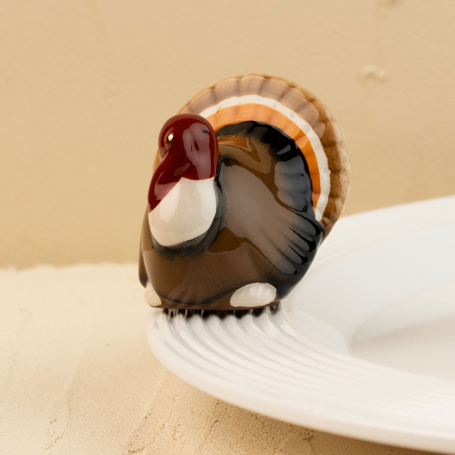 turkey mini on a beige background