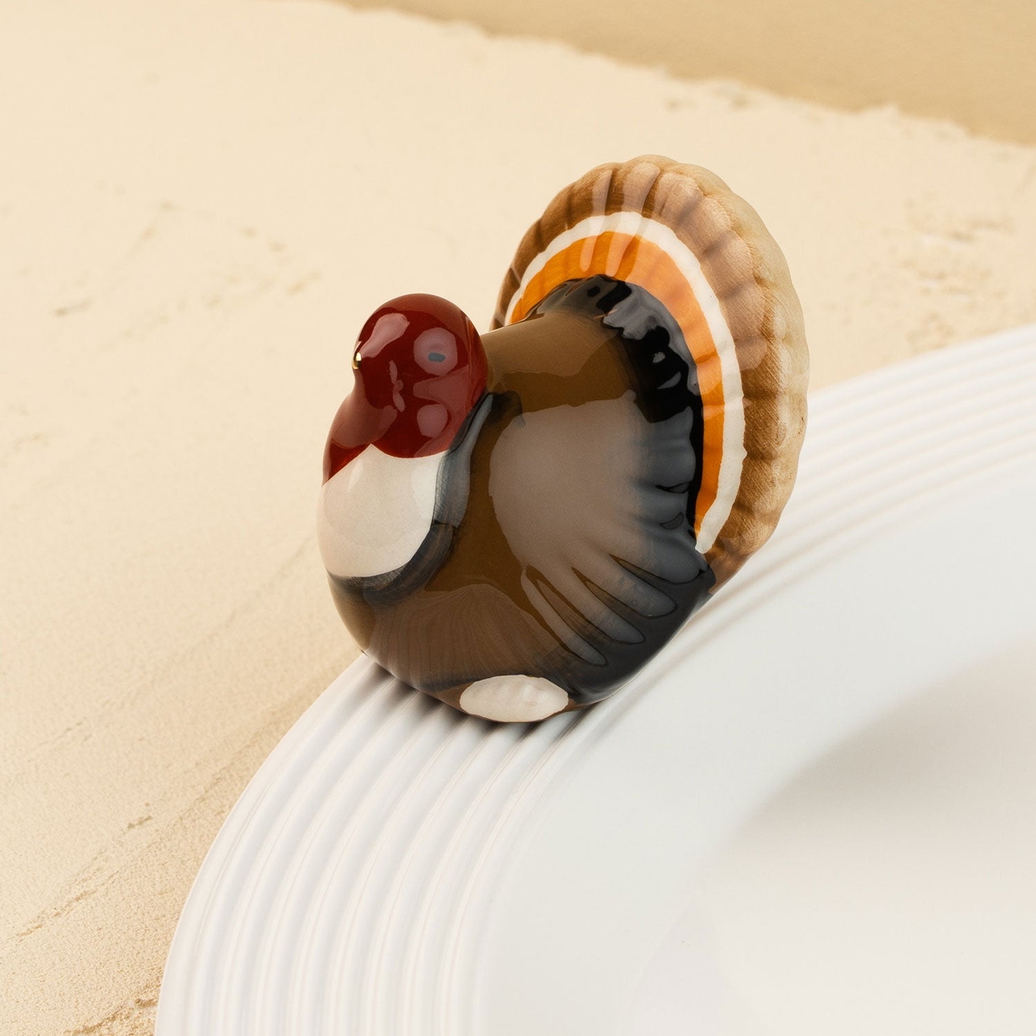 turkey mini on a beige background